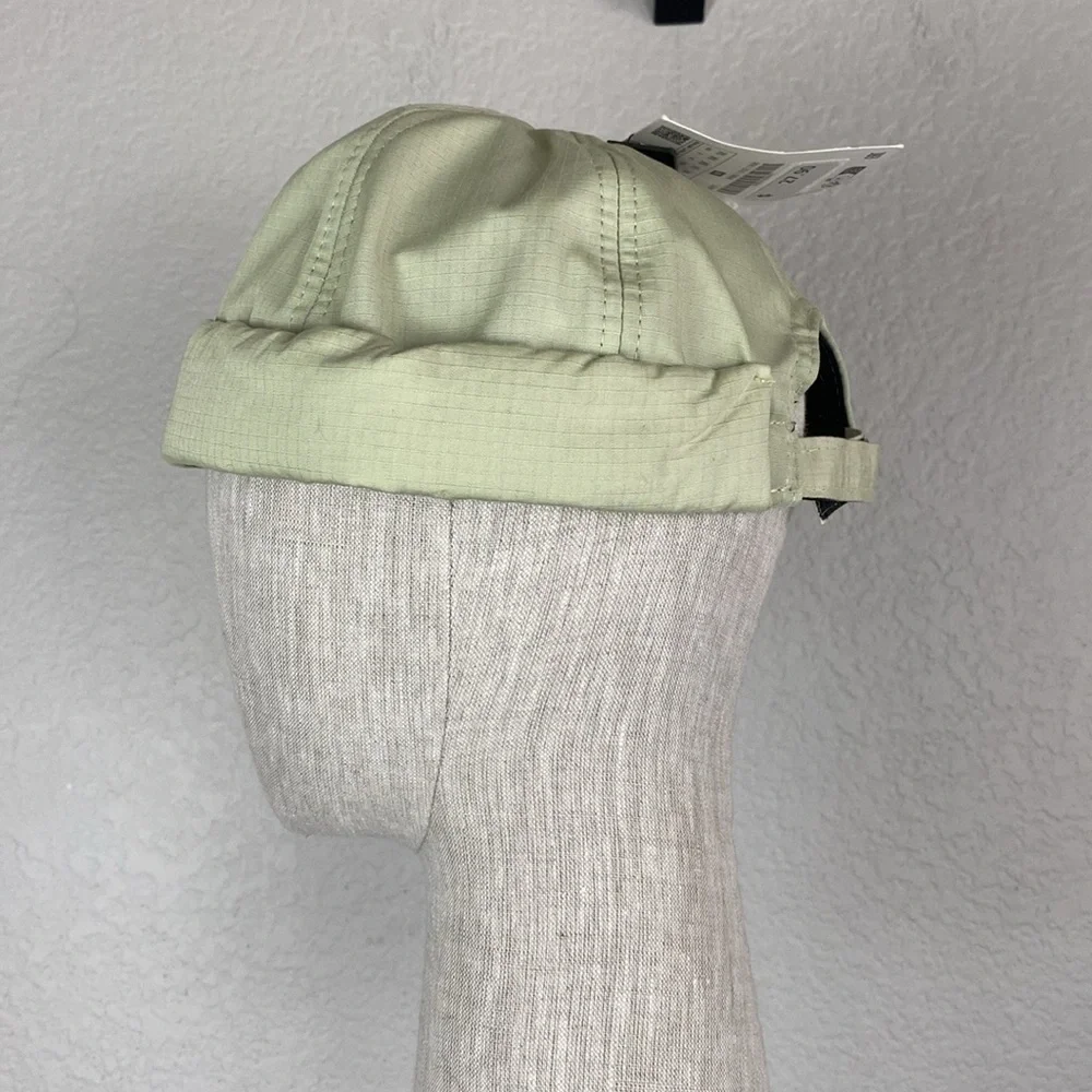 Zara green beanie hat